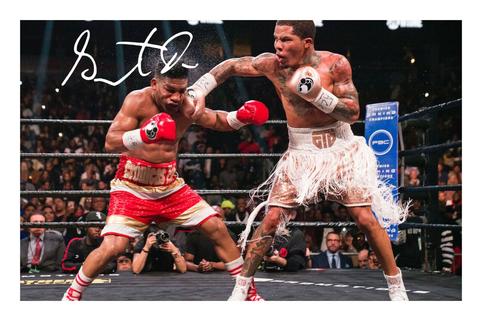 Gervonta Davis Signed A4 Autograph Photo Poster painting Print World Champion