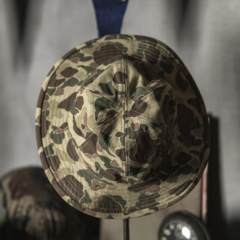 Replica Denim Work Dome Fisherman Camouflage Cowboy Hat