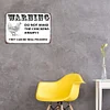 Warning Sign - Vintage Metal Signs(12*16Inch)