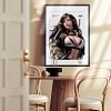A3 & 4K Size Tifa Lockhart Racing Girl Decorative Painting - (FF7) Final Fantasy VII - HuangGua Studio