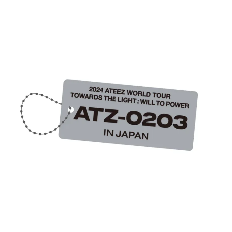 ATEEZ World Tour Towards The Light : Will To Power In Japan Keychain