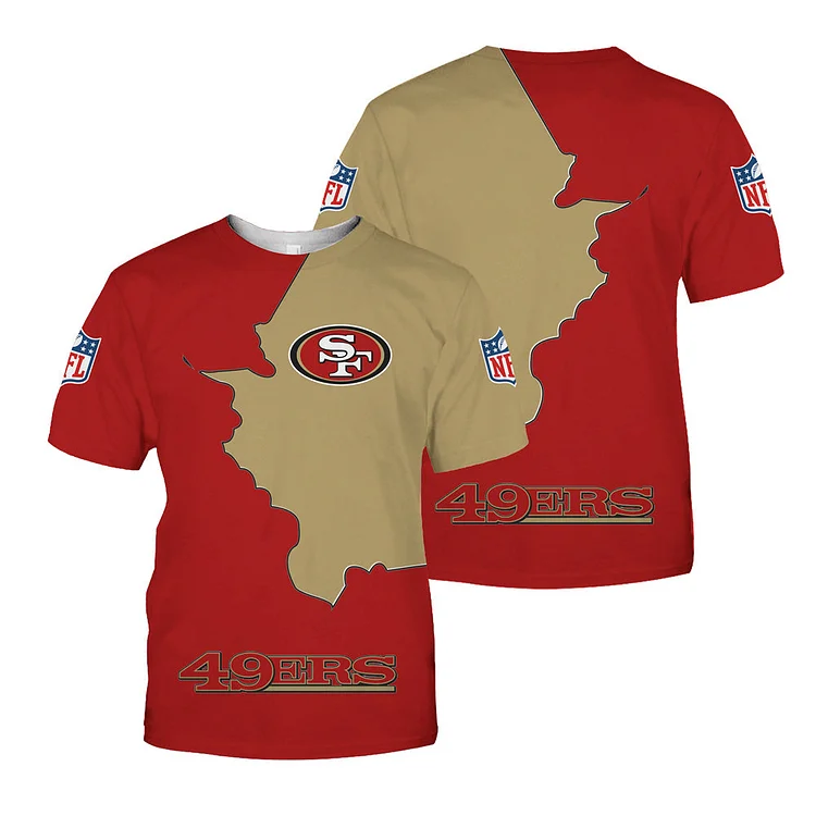 San Francisco 49ers All Over Print T-Shirt