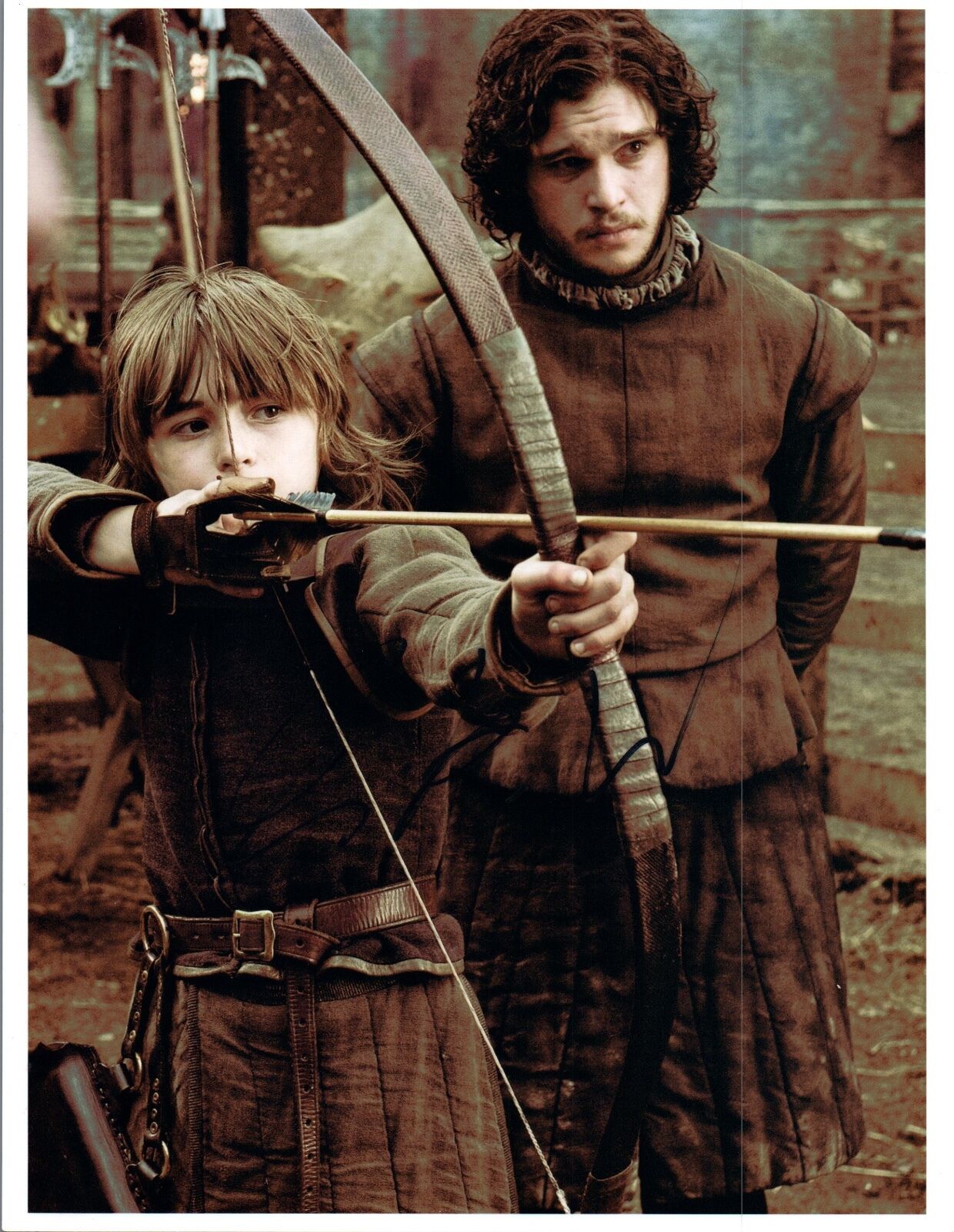 Isaac Hempstead Wright Signed Autographed 8x10 Photo Poster painting Game of Thrones COA VD