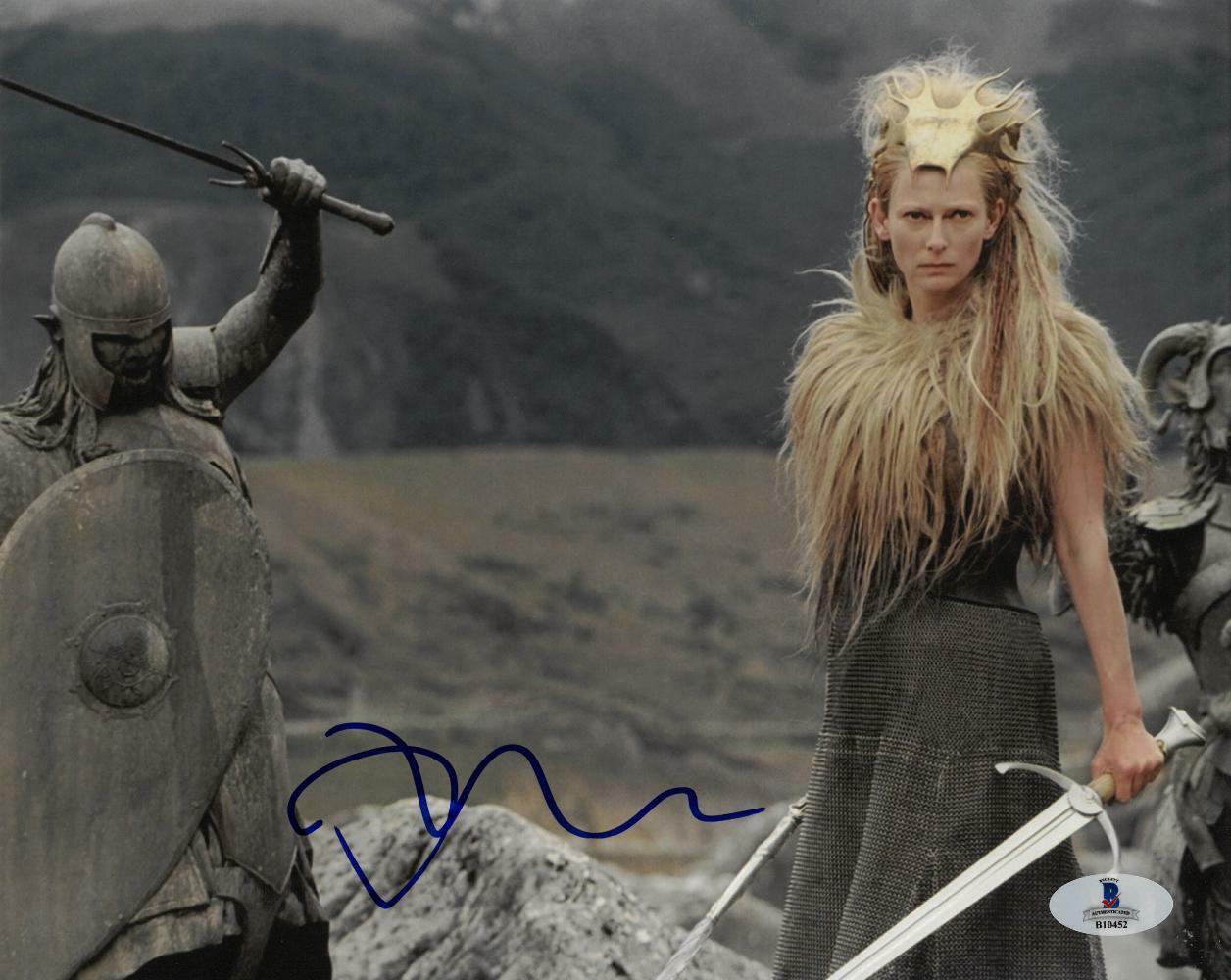 Tilda Swinton Signed Chronicles of Narnia Autographed 8x10 Photo Poster painting BECKETT #B10452