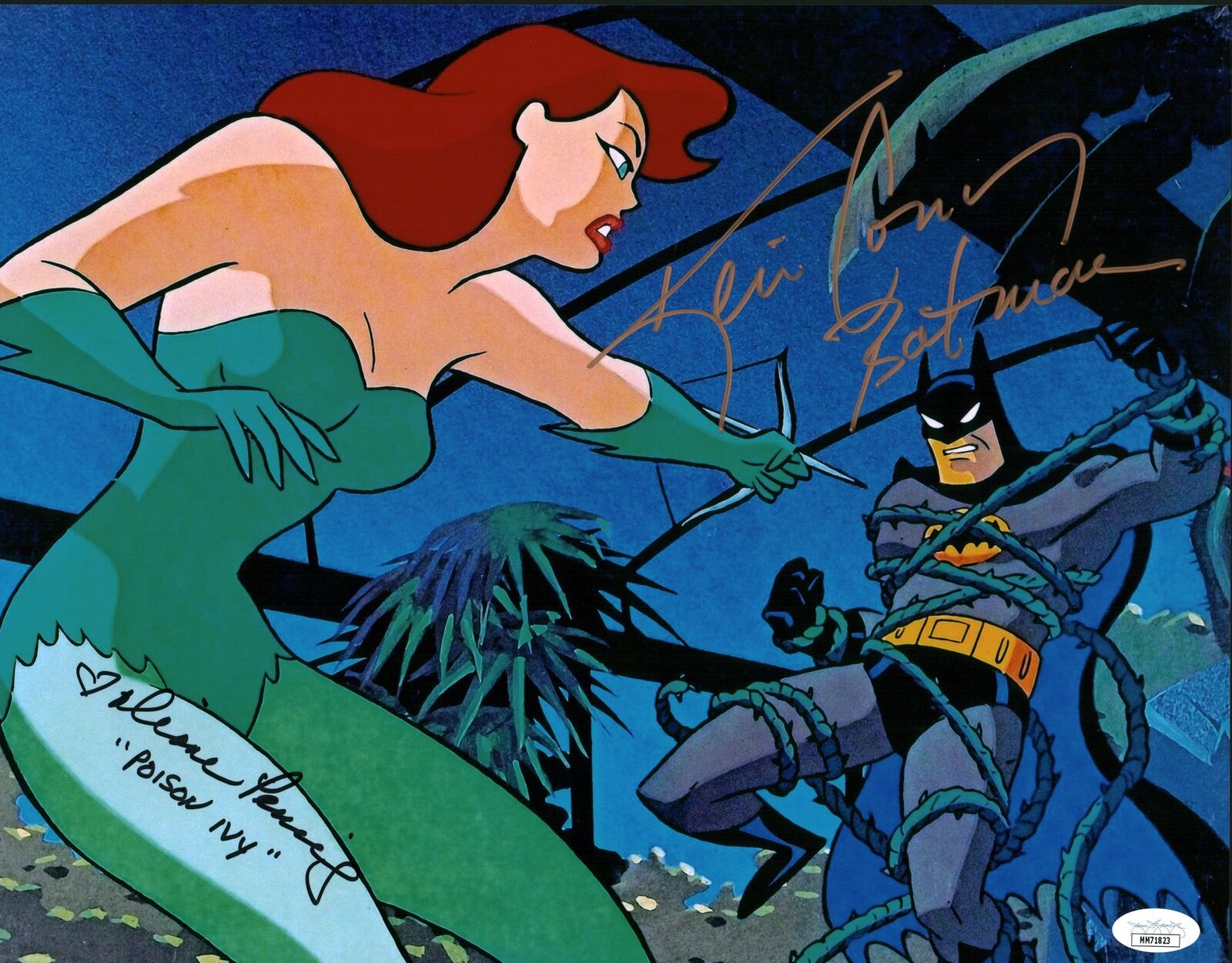 Batman 11x14 Photo Poster painting Poster Signed Autographed Conroy Pershing JSA Certified COA