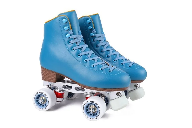 Dark Blue Roller Skates