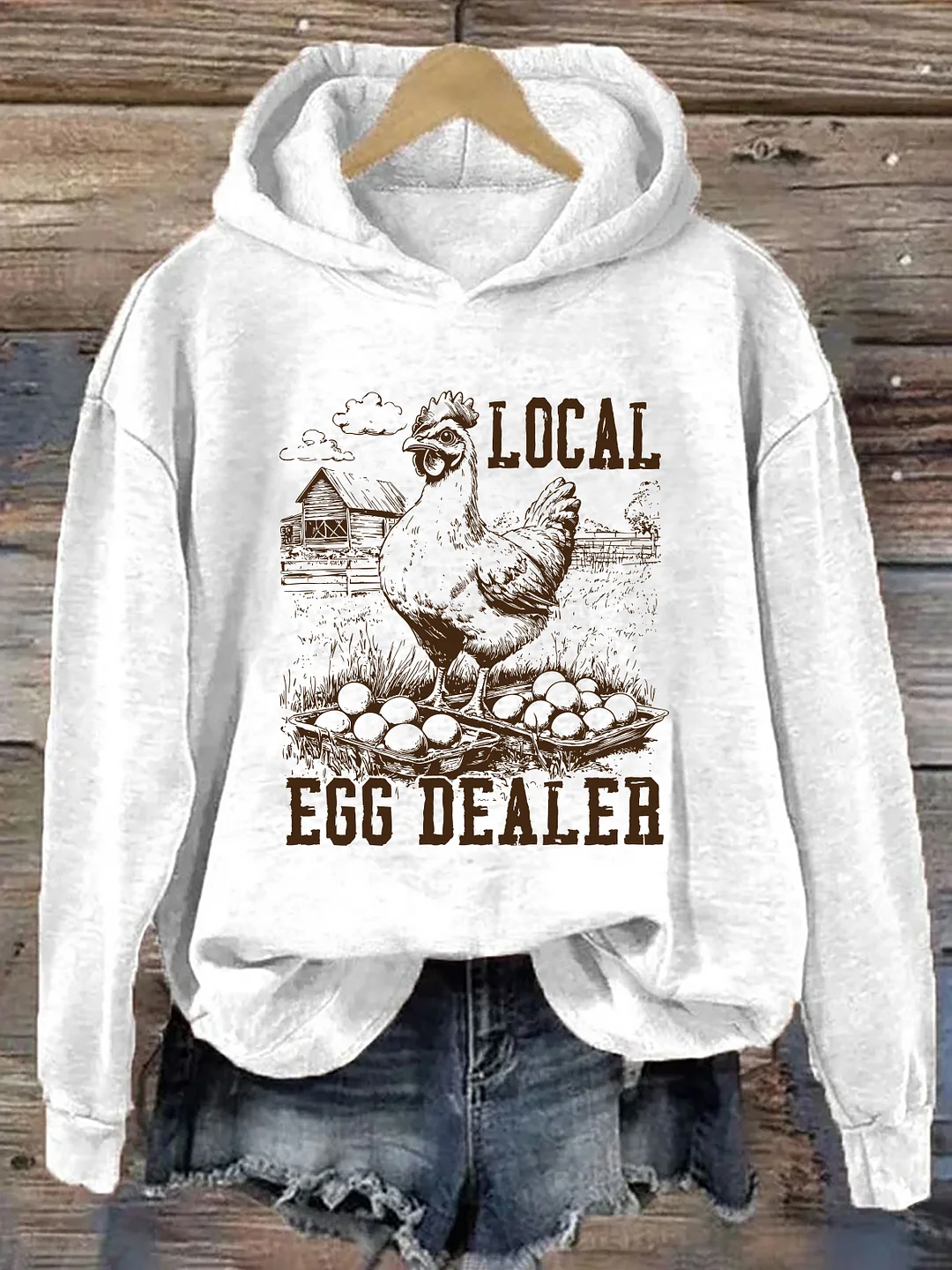 Local Egg Dealer Hoodie 