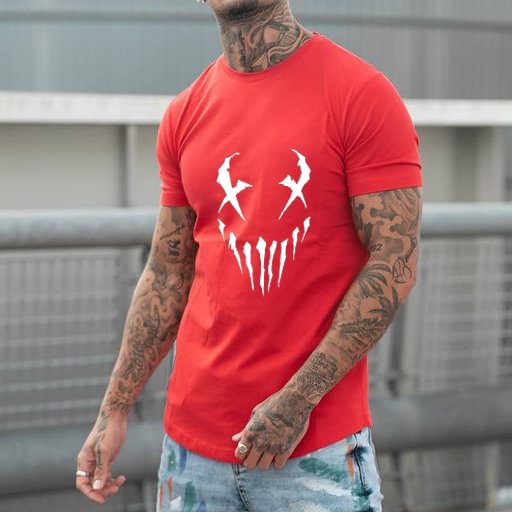 Venom Print Short-sleeved T-shirt