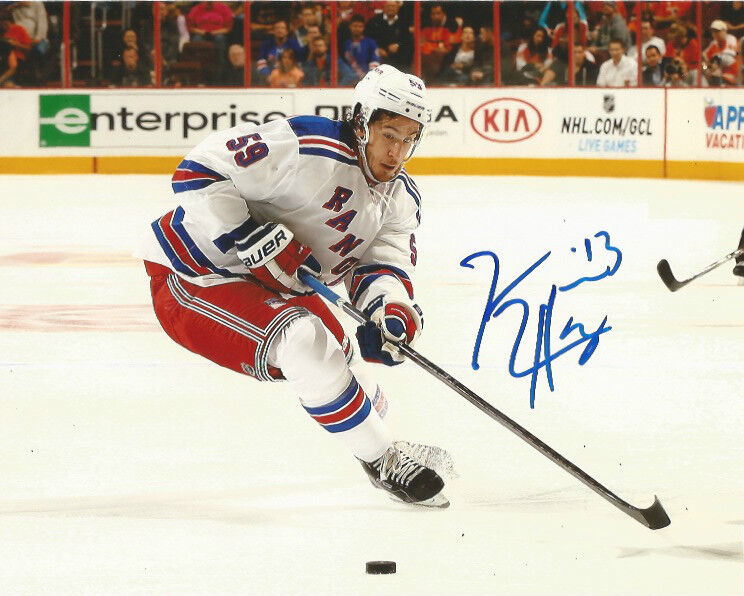 New York Rangers Kevin Hayes Autographed Signed 8x10 Photo Poster painting COA D