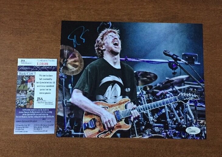 TREY ANASTASIO Signed Blue Ink ACTION 8x10 Photo Poster painting JSA/COA L08986 PHISH