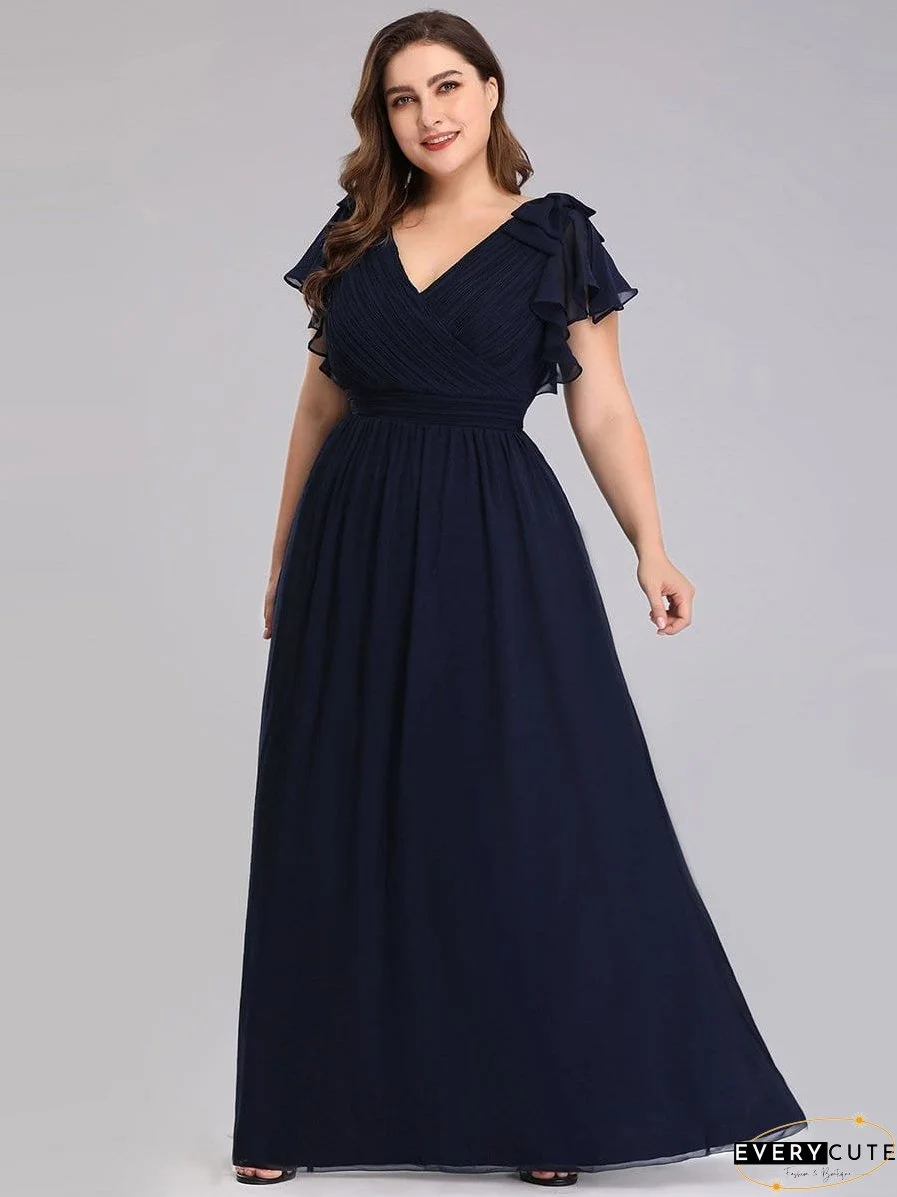 Navy Blue Maxi Dress