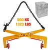 [US Local Warehouse] 1323 Lbs Granite Slab Lifting Clamp Adjustable Range 13.8-31inch Scissor Clamps