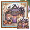 Halloween Store-11CT Stamped Cross Stitch 50*50cm/19.69*19.69in tapestrymarket