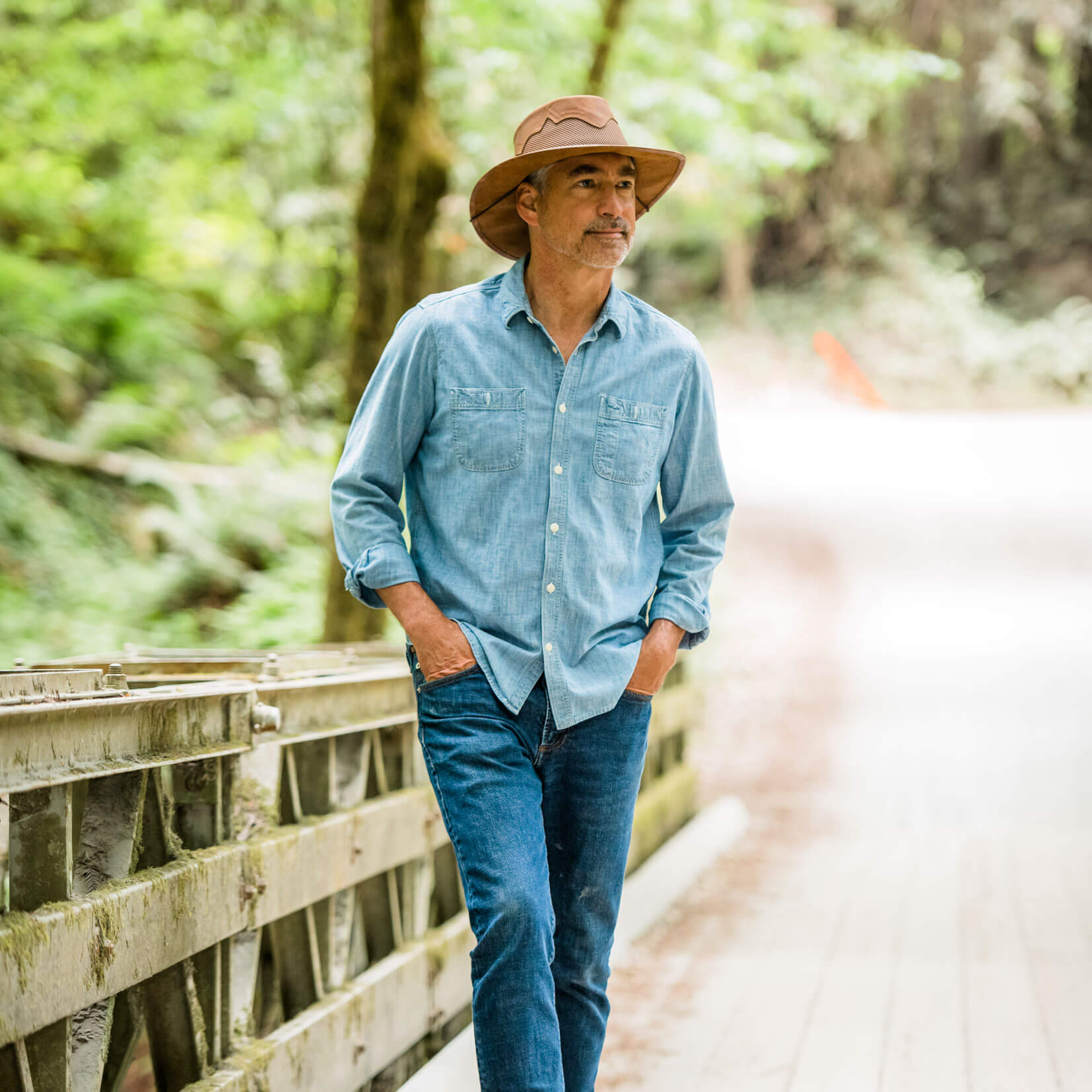 Sirocco - Mens Wide Brim Sun Hat