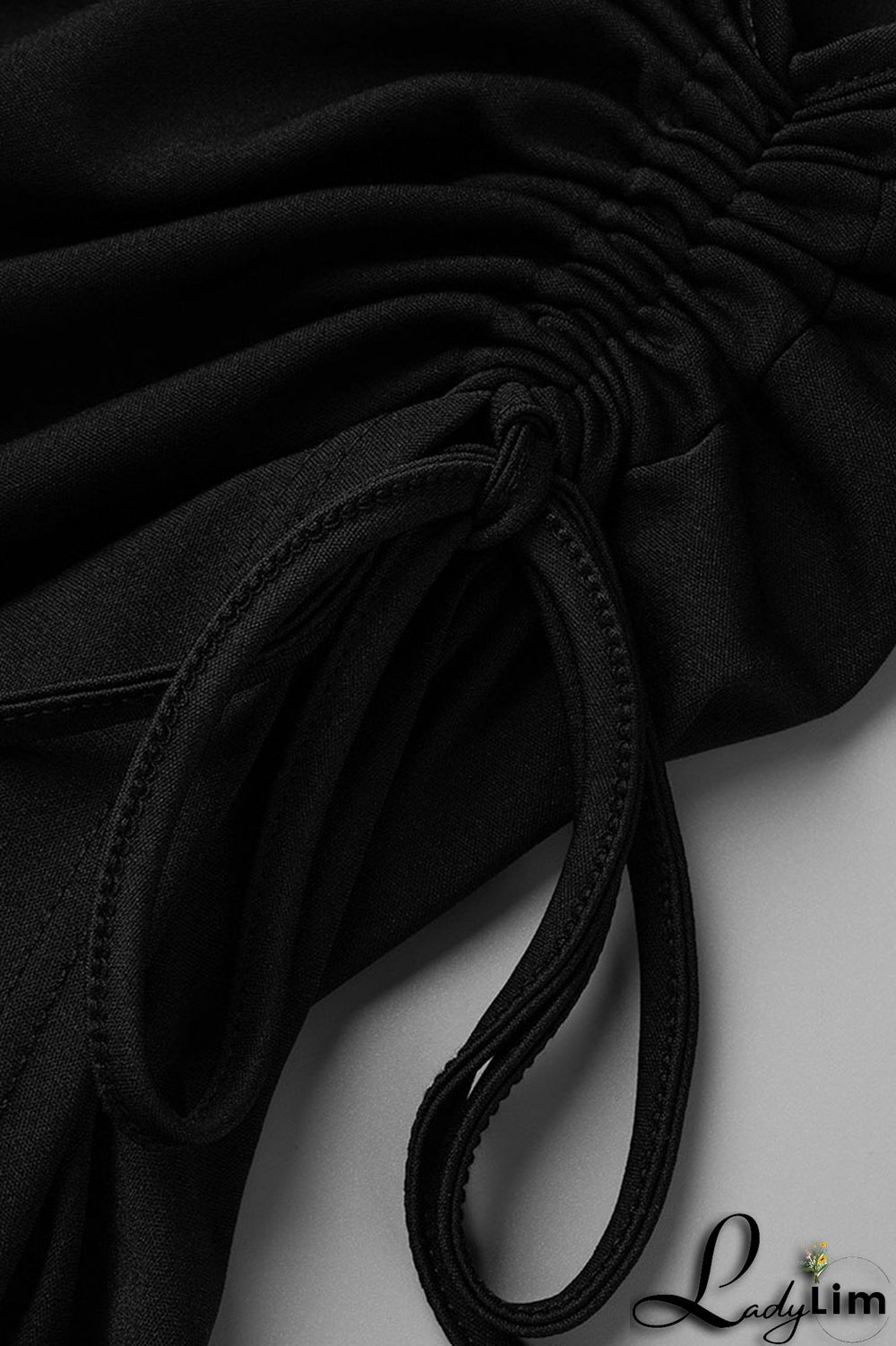 Purple Sexy Solid Patchwork Flounce Asymmetrical Spaghetti Strap Dresses