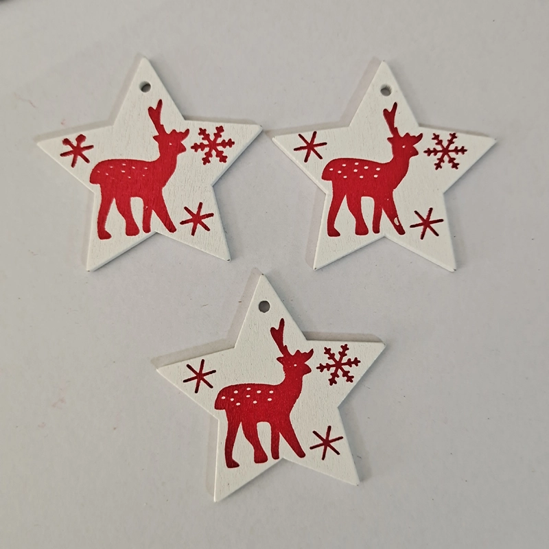 Factory Direct Crafts Creative Wooden Christmas Gift Interior Decorations Home Pendant DIY Accessories