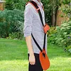 Mower Shoulder Strap W Shape Buckle Padded Belt Garden Tool Parts (A)