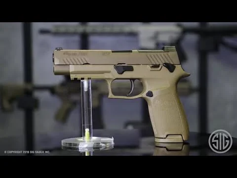 SIG SAUER P320 M17 9MM HANDGUN- FDE