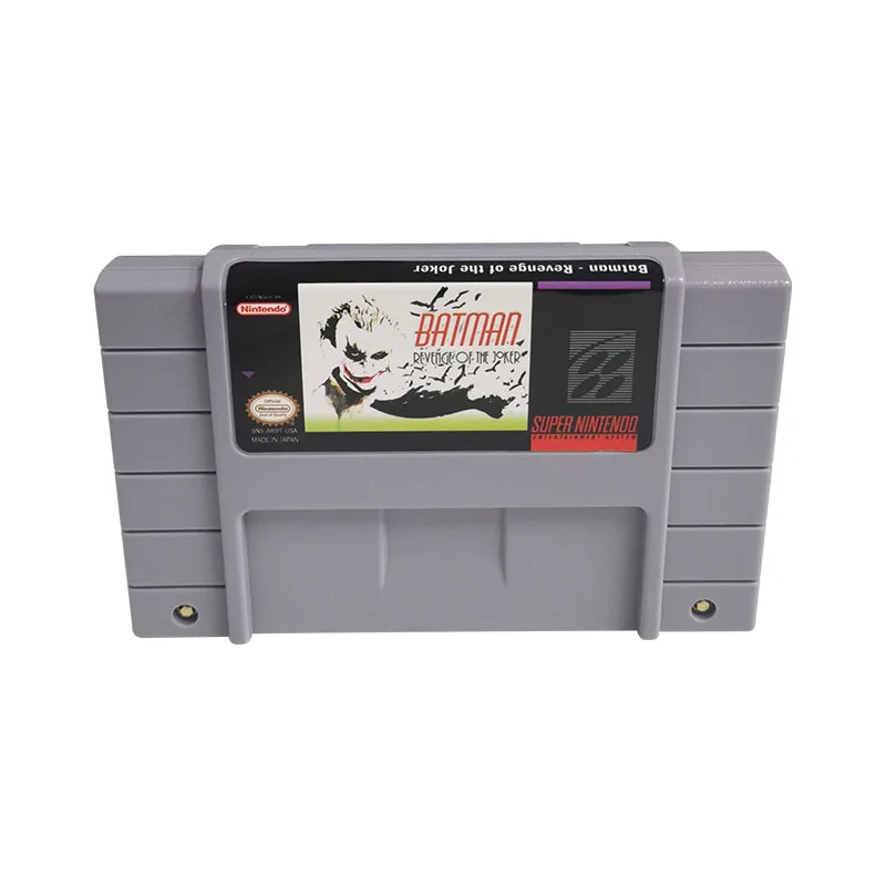 Batman: Revenge of the Joker SNES For Super Nintendo Entertainment System - 16 Bit US Version Game Cartridge