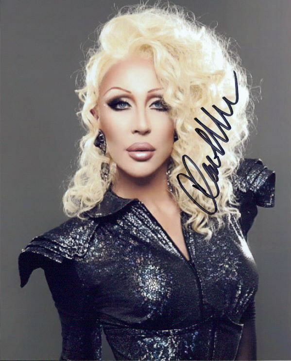 Chad Michaels (RuPaul's Drag Race) signed 8x10 Photo Poster painting In-person