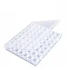 56 Boxes Clear Bead Organizer Box with Compartments Plastic Storage Boxes Set Multifunctional Diamond Painting Storage Containers for Diamonds Seeds Beads Nail Rhinestones