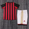 Joyfball 2013-2014 Kids Size Retro AC Milan Home Football Shirt 1:1 Thai Quality
