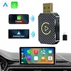 Wired To Wireless Carplay & Android Auto Adapter Auto Connect USB Plug and Play