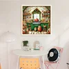 Christmas-11CT Stamped Cross Stitch 50*50cm tapestrymarket
