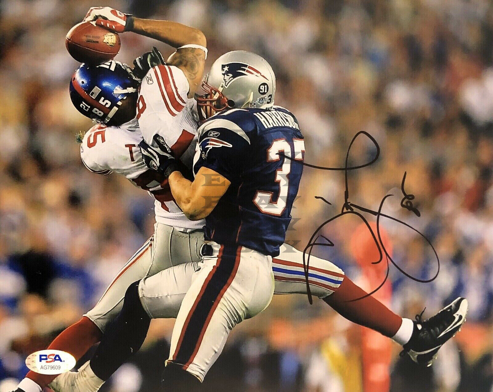 David Tyree New York Giants Signed Autographed 8x10 Photo Poster painting Reprint