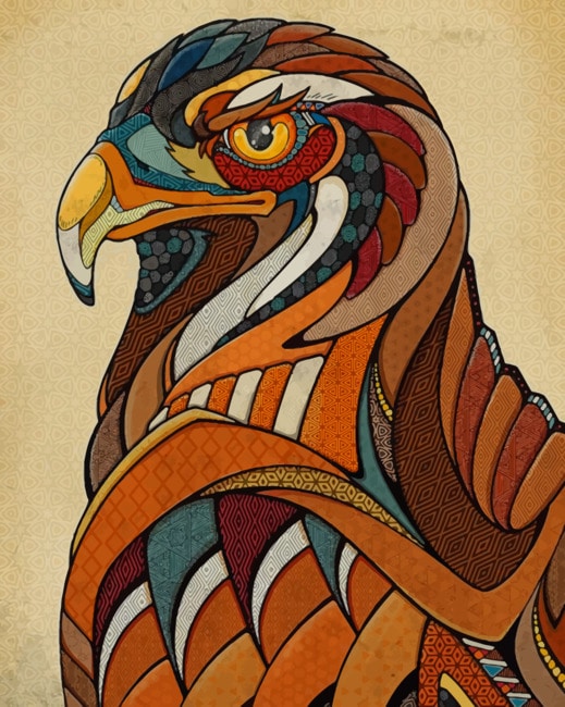 

Eagle – Paint By Numbers - 40*50CM, 501 Original