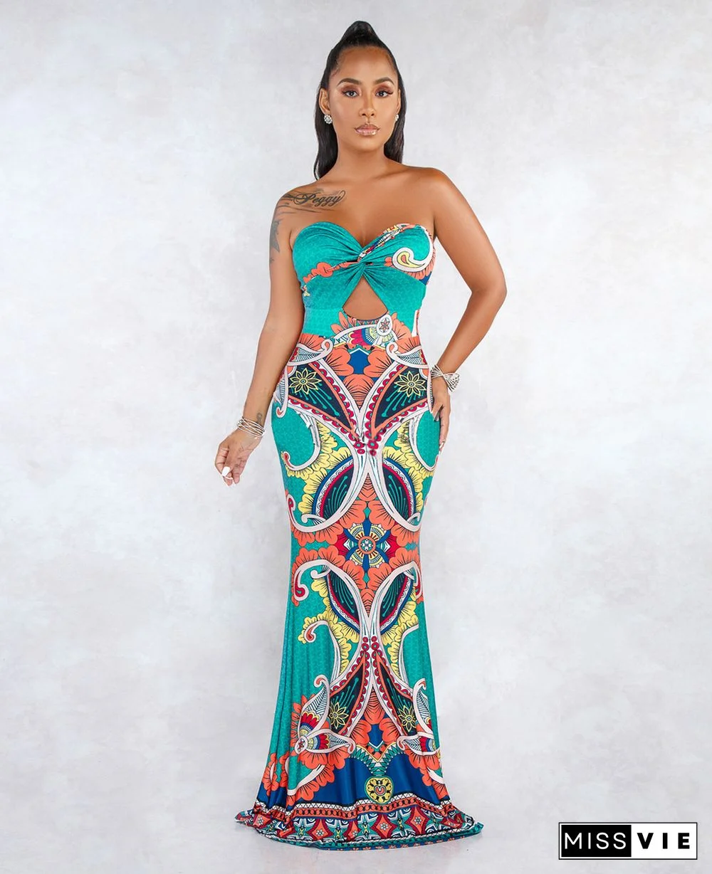 Hot Tropics Maxi Dress