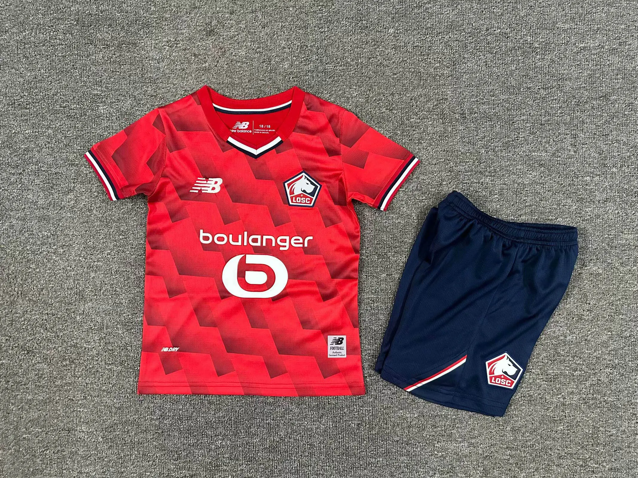 2025-2026 KIDS LOSC Lille Home Football Shirt 1:1 Thai Quality- Maxi Kit