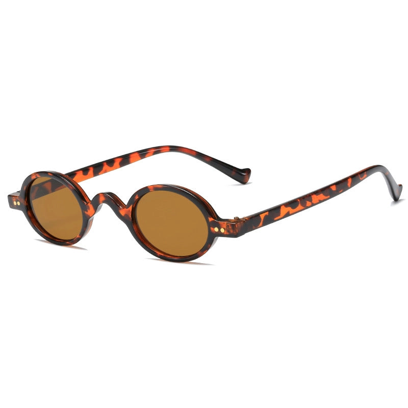 New Sunglasses Women’s Steampunk Retro Small Frame Round Frame Sunglasses Personalized Street Beat Glasses