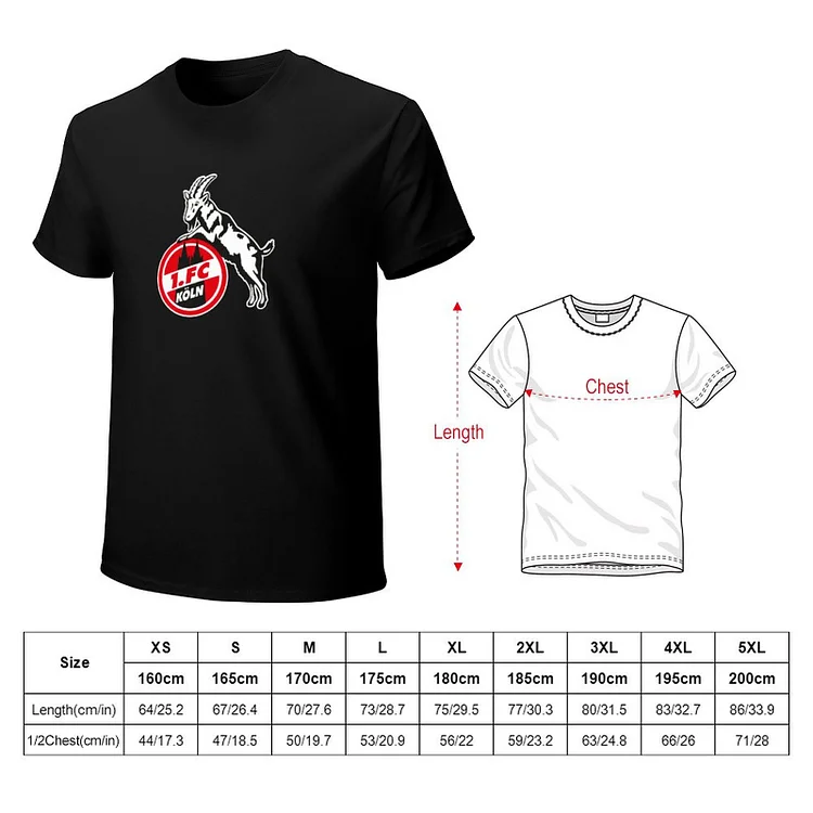 FC Köln Core Stretch Slim Cneck Gildan Tee T-Shirt Herren