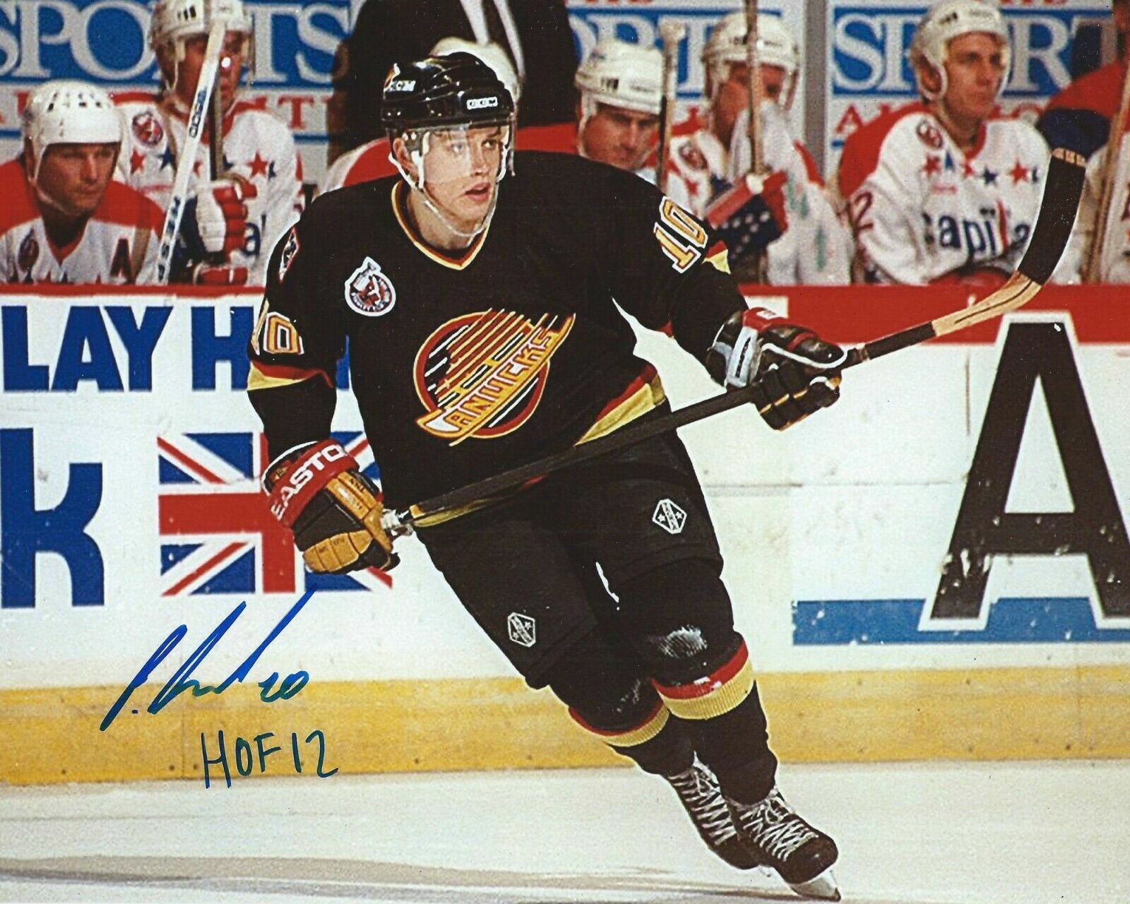 Pavel Bure Autographed Signed 8x10 Photo Poster painting ( HOF Canucks ) REPRINT