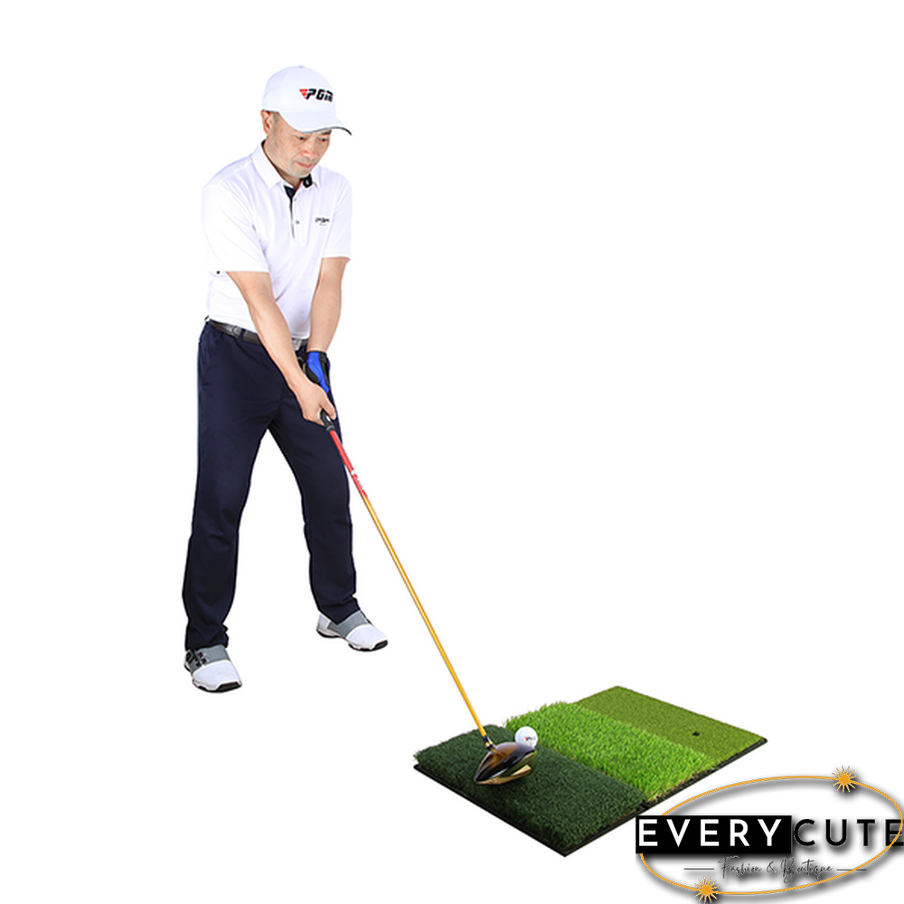 Golf Hitting Mat - 3-in-1 Foldable - Practice Turf Backyard or Indoor ...