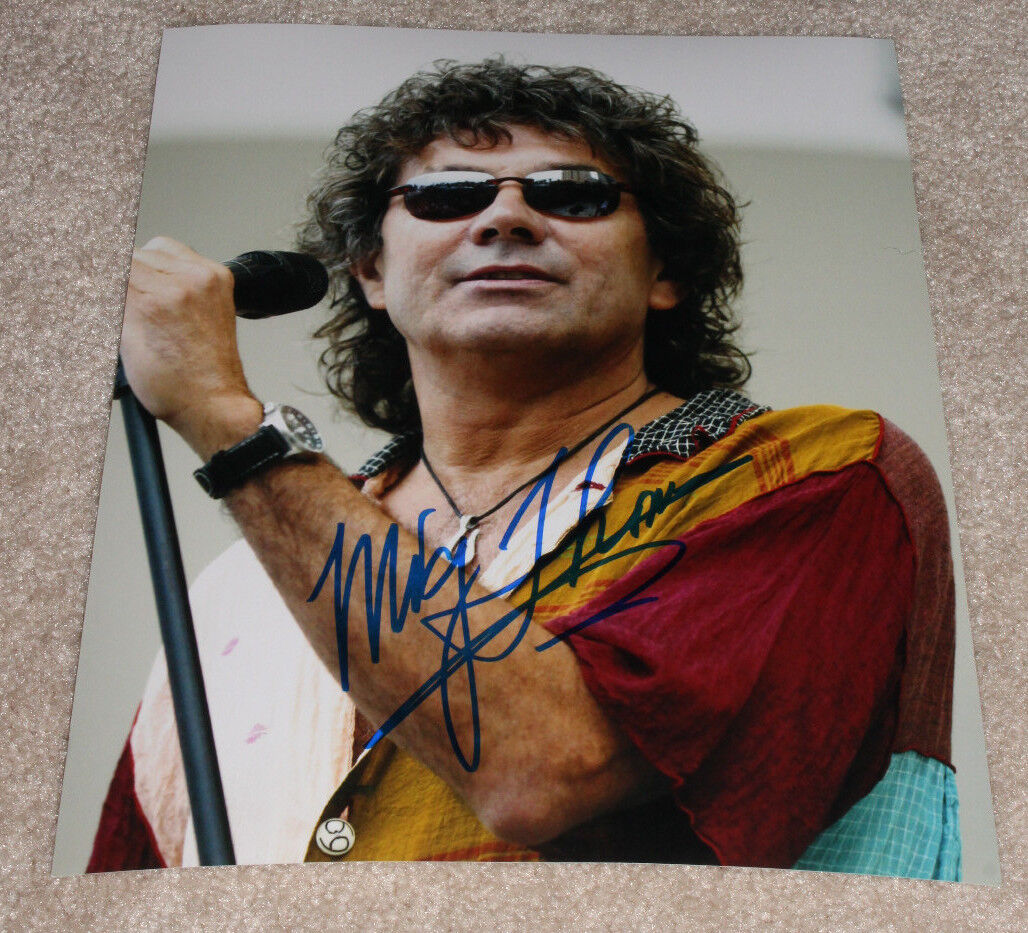 SINGER MICKEY THOMAS SIGNED AUTHENTIC 'JEFFERSON STARSHIP' 8x10 Photo Poster painting D w/COA