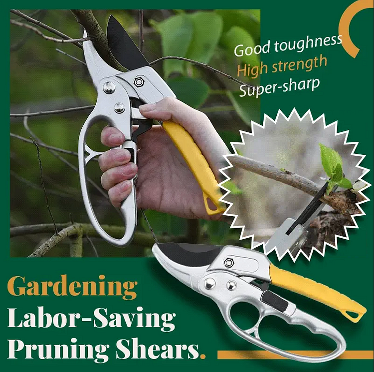 Gardening Labor-Saving Pruning Shears