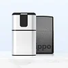 New Multifunctional Creative Personalized Metal Mobile Power USB Arc Windproof Lighter