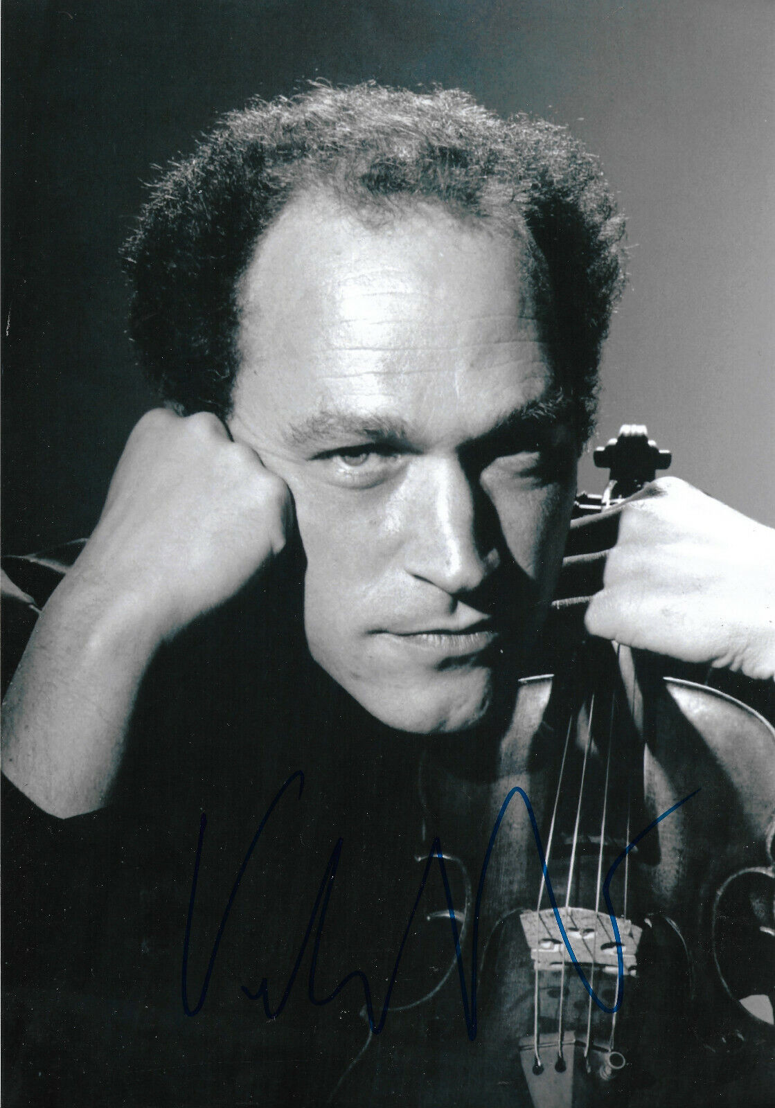 Kolja Blacher Violinist signed 8x12 inch Photo Poster painting autograph