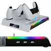 For PS 5 Slim/PS 5 Pro Cooling Stand & Controller Charging Station with Hook
