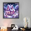 Winter Houses - Crystal Rhinestone Diamond Painting