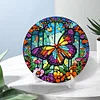 DIY Butterfly Diamond Painting Single Sided Desktop Decor