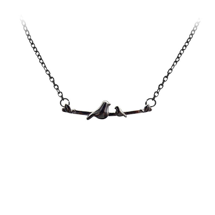 Mother Nestling Birds Necklace , Mothers Day Gift, Gift for Mom