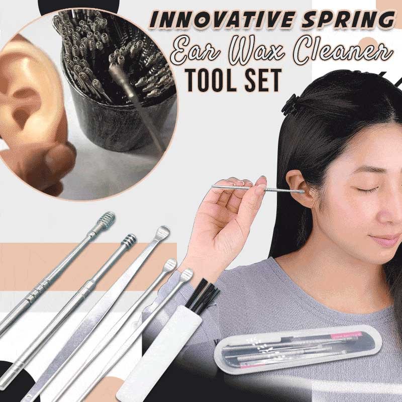 Innovative Spring Ear Wax Cleaner Tool Set-BUY 1 GET 1 FREE