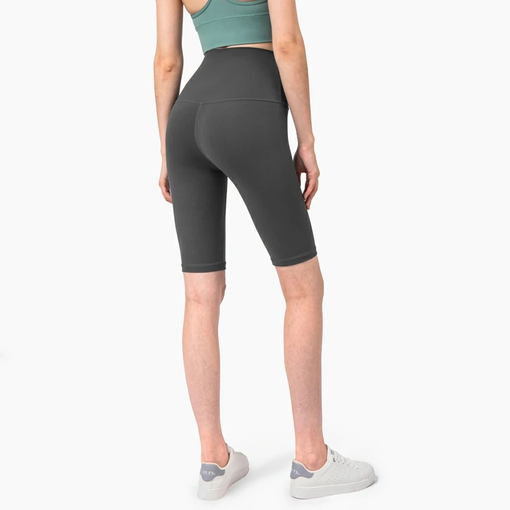 High waisted compression shorts