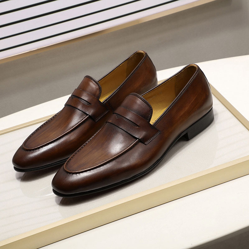 Loafers English Style Leather Shoes DANRRIO.COM DANRRIO