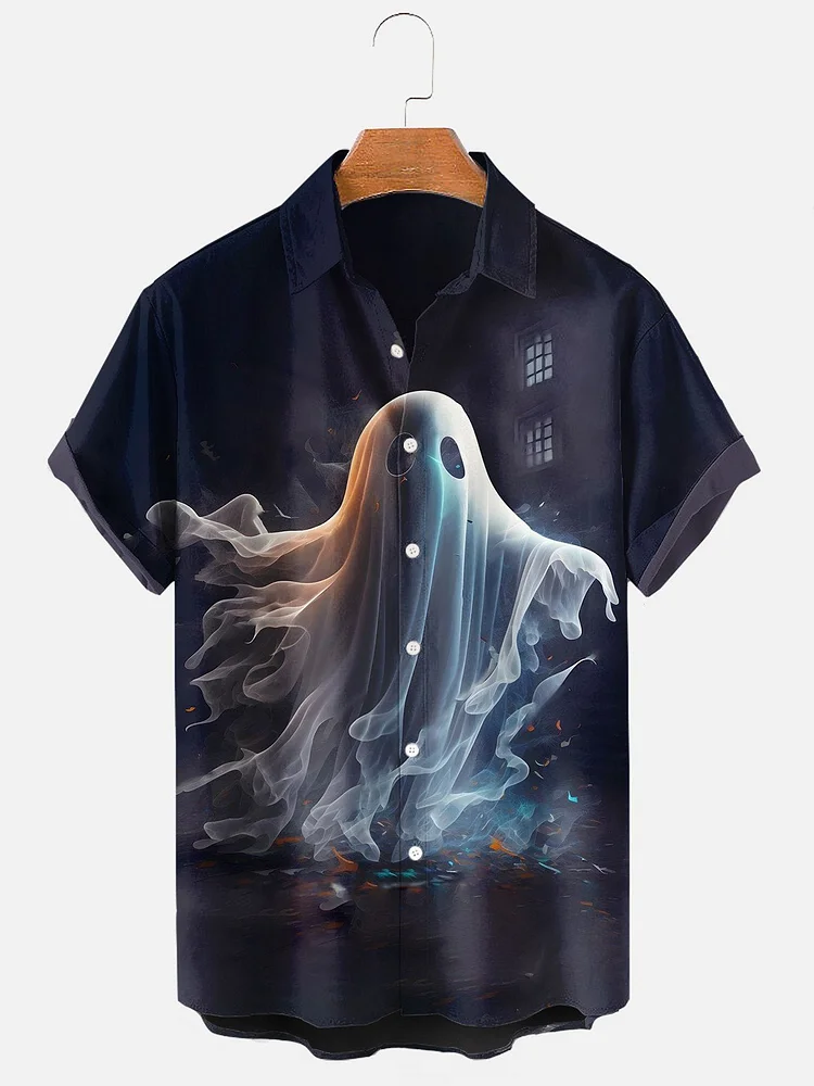 Men's Ghost Halloween Shirt