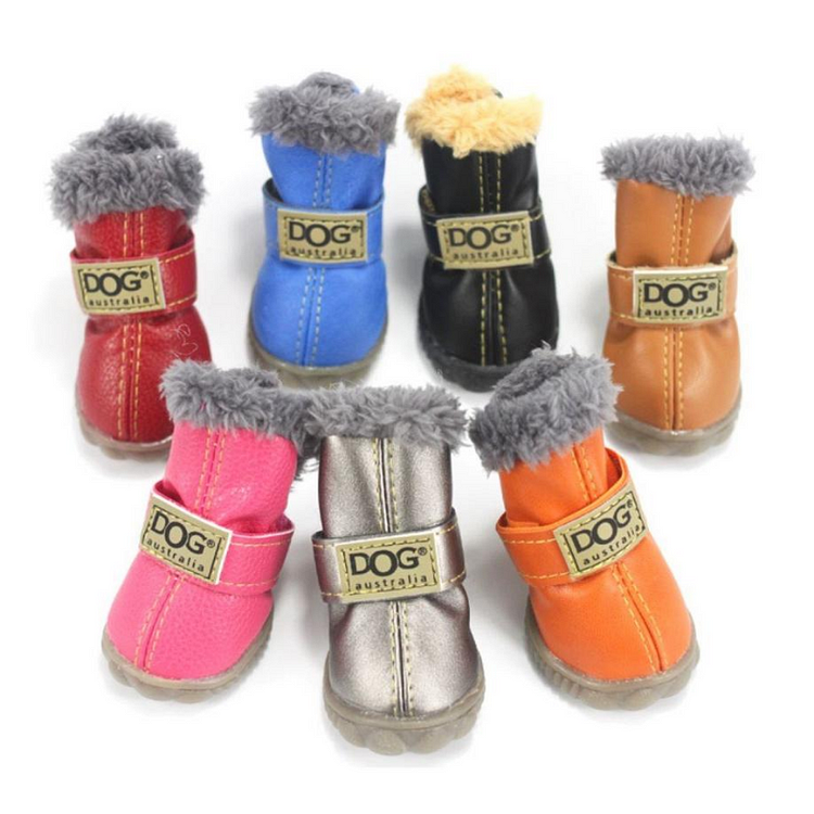 Dog Snow Winter Boots - Waterproof Puppy Paw Protectors