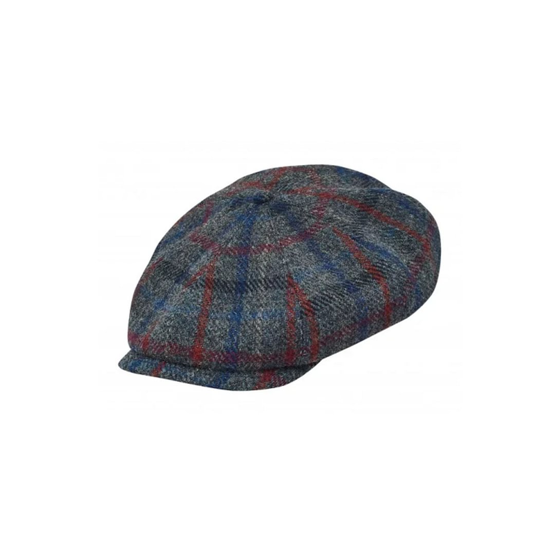 Vintage Cap Tweed-Grey/Blue/red